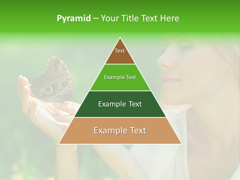 Cute Free Woman PowerPoint Template