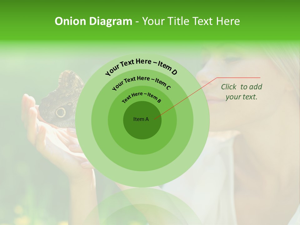 Cute Free Woman PowerPoint Template