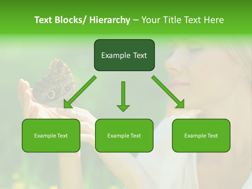 Cute Free Woman PowerPoint Template