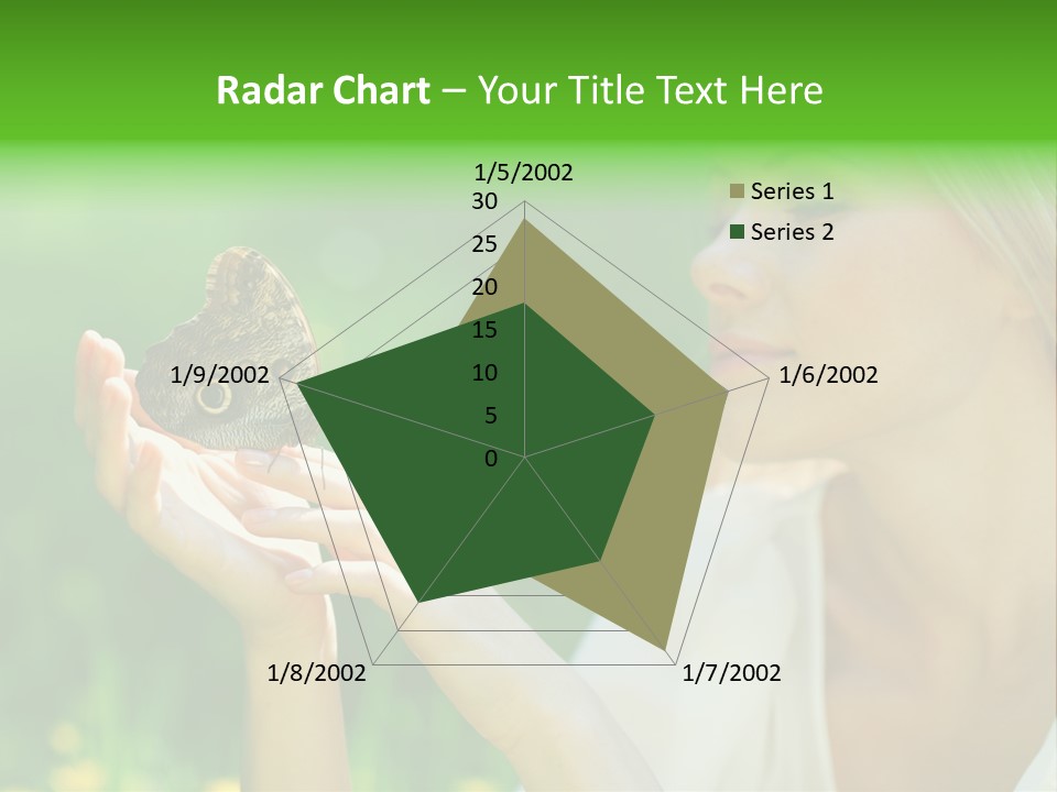 Cute Free Woman PowerPoint Template