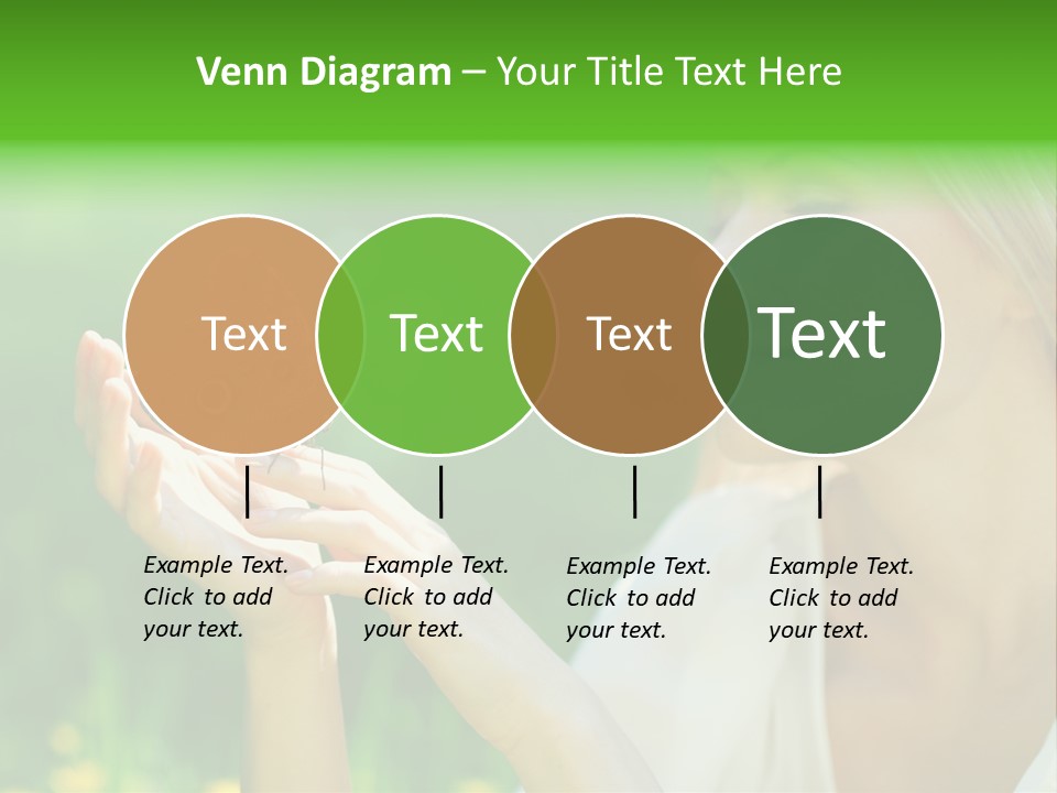 Cute Free Woman PowerPoint Template