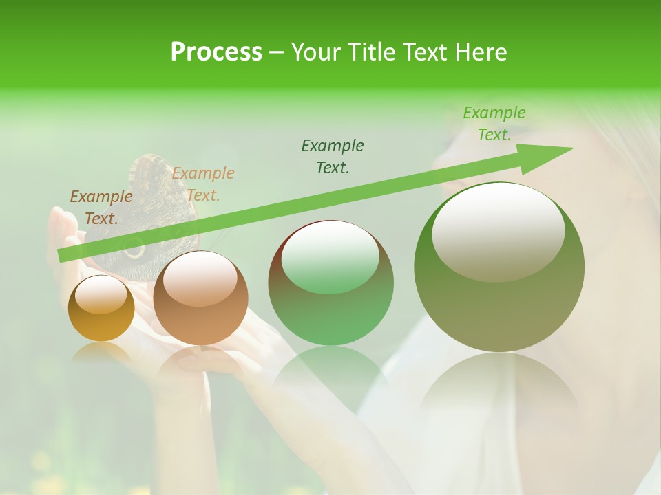 Cute Free Woman PowerPoint Template