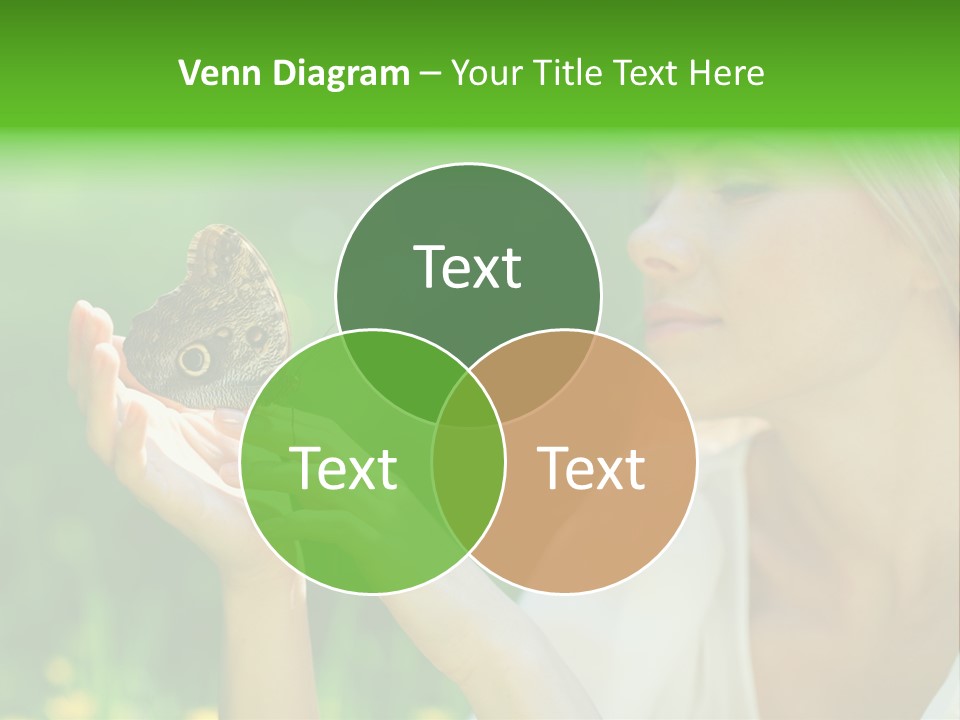 Cute Free Woman PowerPoint Template