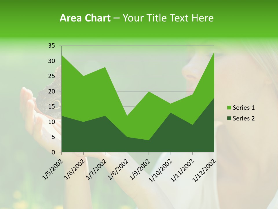 Cute Free Woman PowerPoint Template