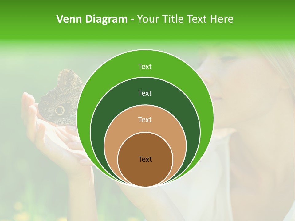 Cute Free Woman PowerPoint Template