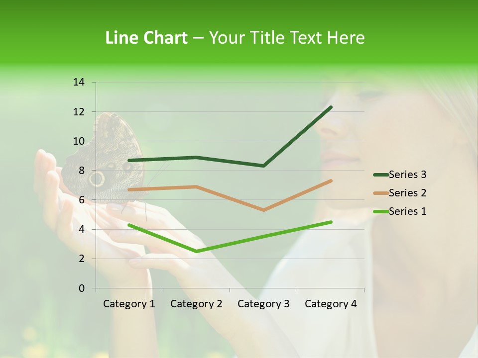 Cute Free Woman PowerPoint Template
