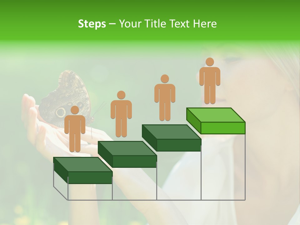 Cute Free Woman PowerPoint Template