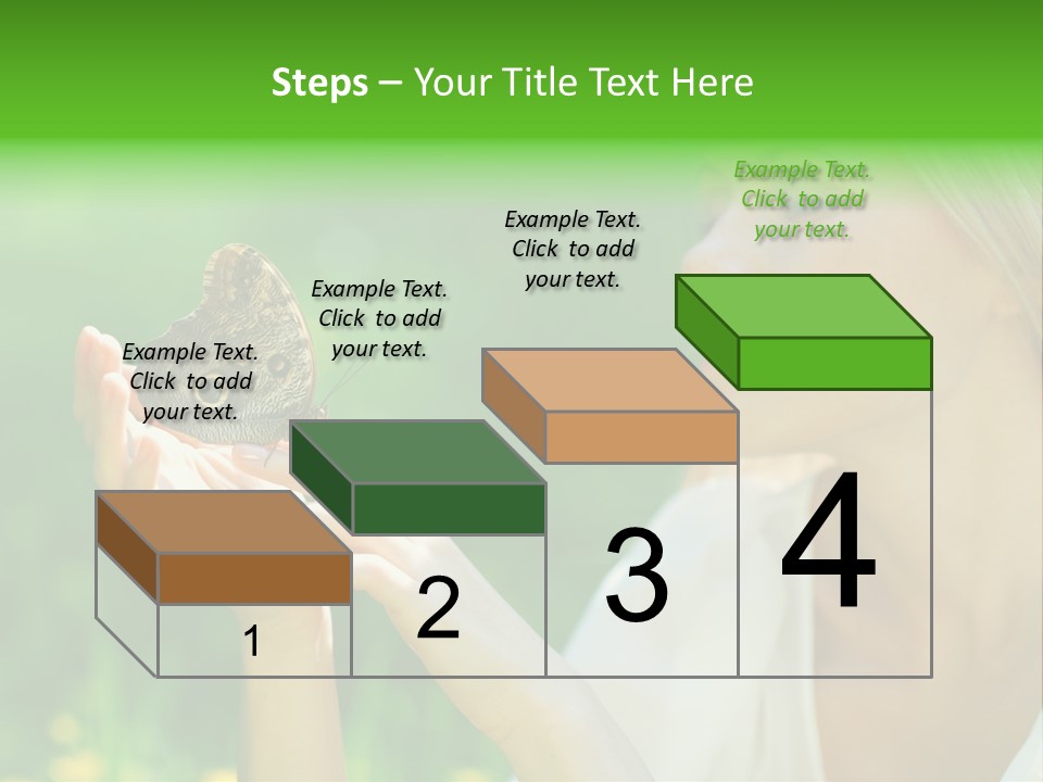 Cute Free Woman PowerPoint Template