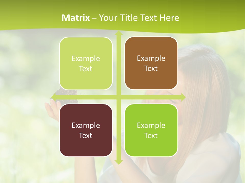 Beautiful Butterfly Health PowerPoint Template