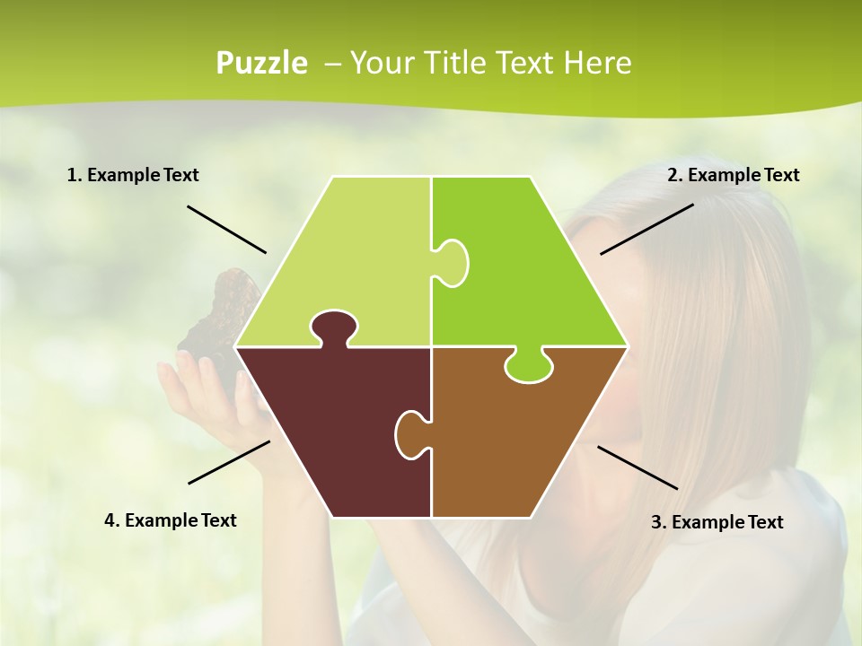 Beautiful Butterfly Health PowerPoint Template