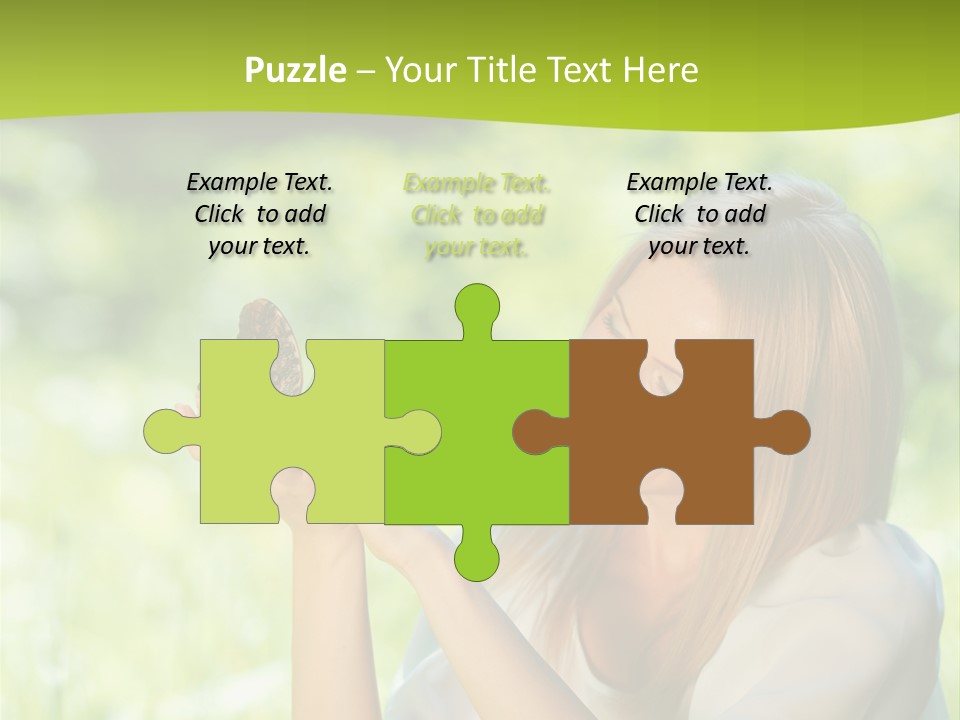Beautiful Butterfly Health PowerPoint Template