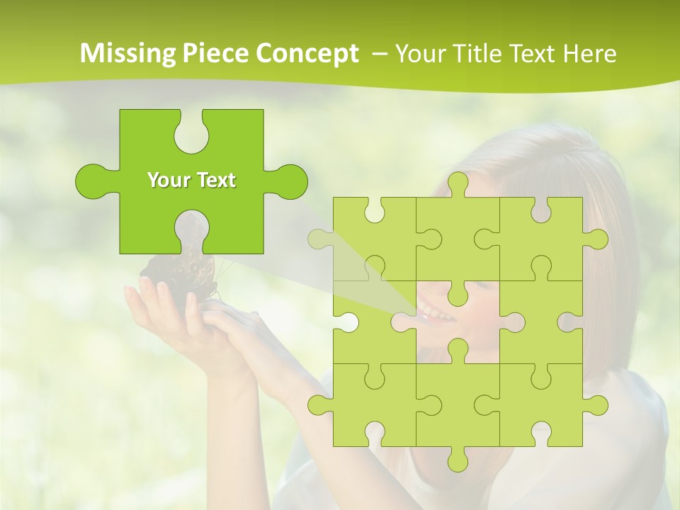 Beautiful Butterfly Health PowerPoint Template