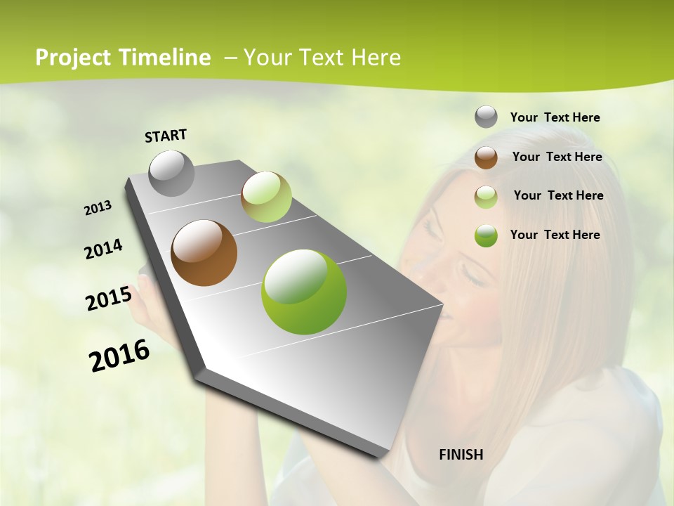 Beautiful Butterfly Health PowerPoint Template