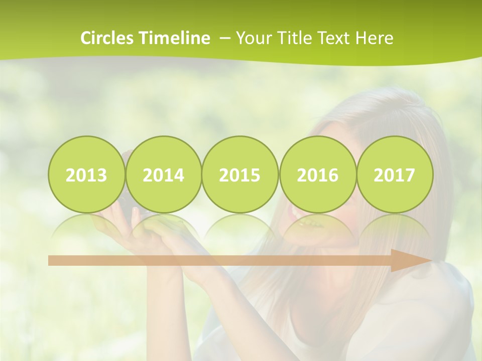Beautiful Butterfly Health PowerPoint Template