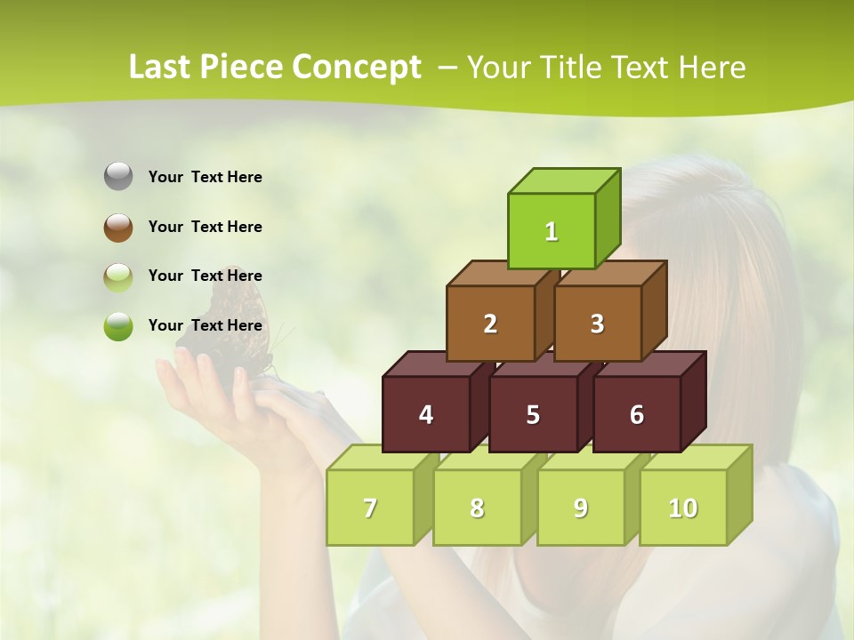 Beautiful Butterfly Health PowerPoint Template