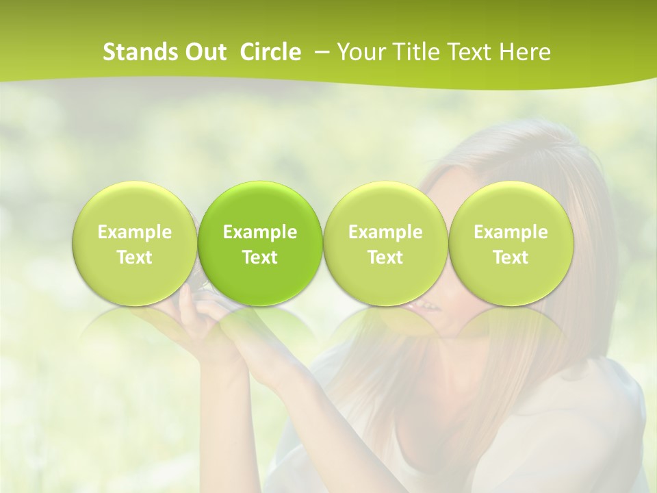 Beautiful Butterfly Health PowerPoint Template