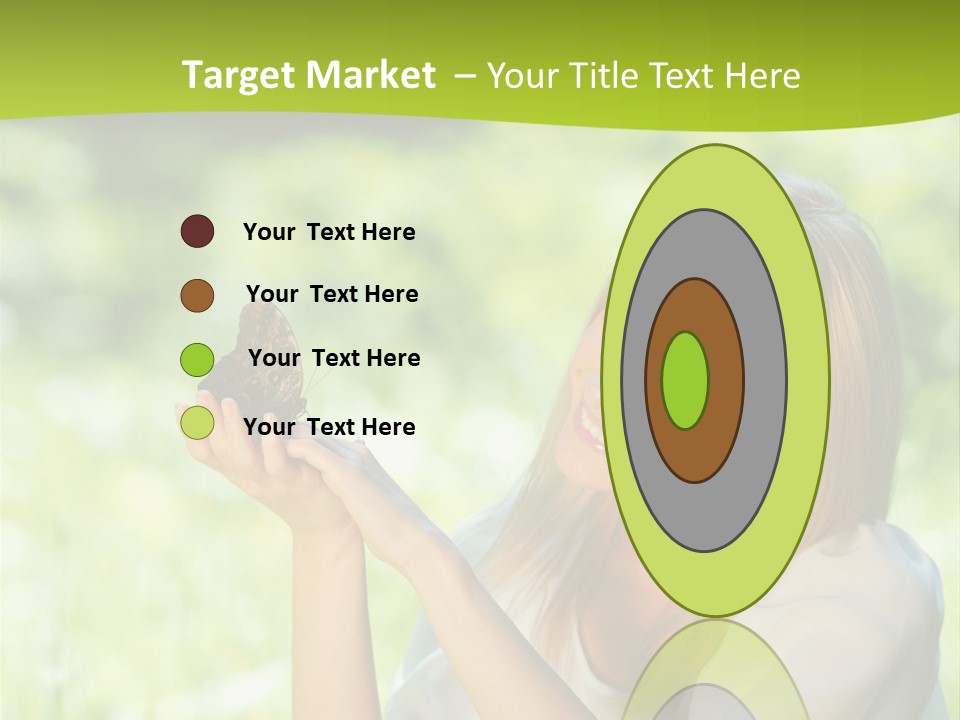 Beautiful Butterfly Health PowerPoint Template