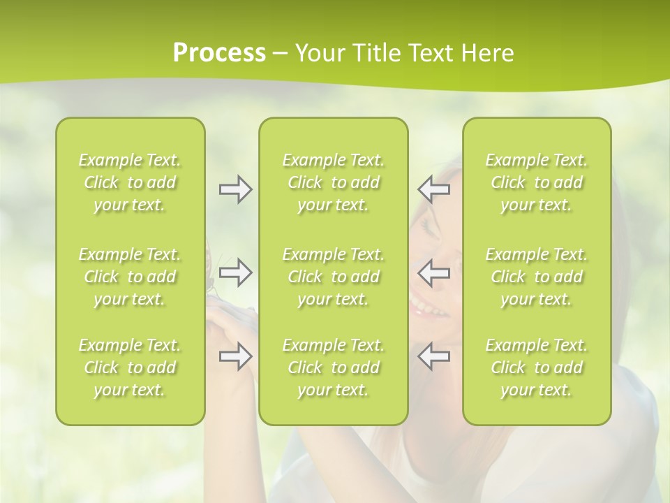 Beautiful Butterfly Health PowerPoint Template