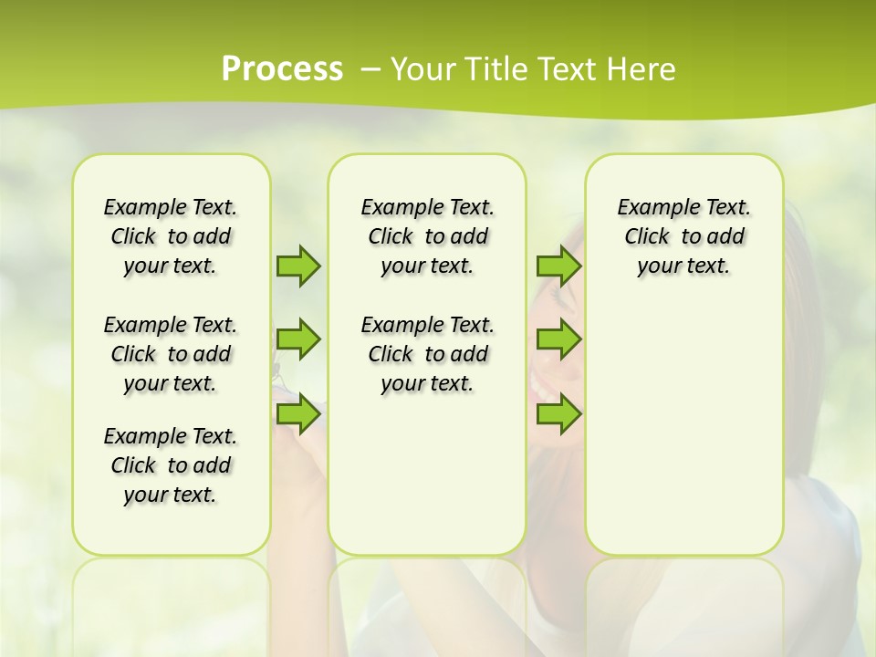 Beautiful Butterfly Health PowerPoint Template