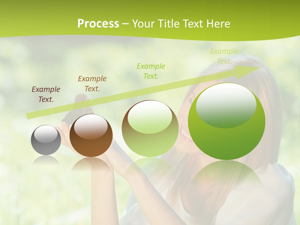 Beautiful Butterfly Health PowerPoint Template