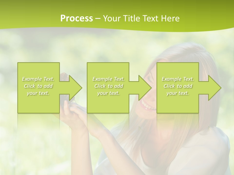 Beautiful Butterfly Health PowerPoint Template