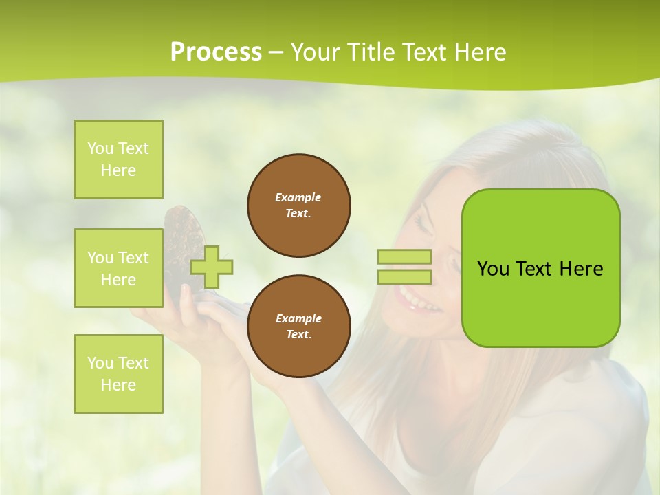 Beautiful Butterfly Health PowerPoint Template