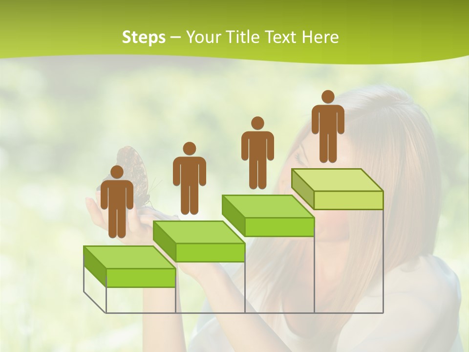 Beautiful Butterfly Health PowerPoint Template