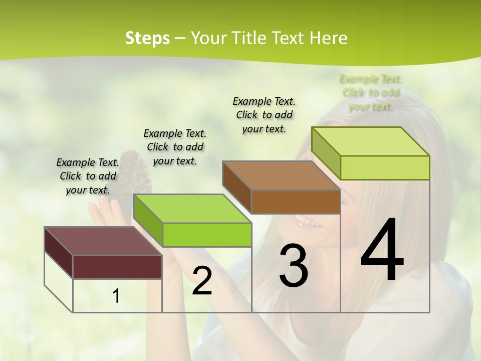 Beautiful Butterfly Health PowerPoint Template