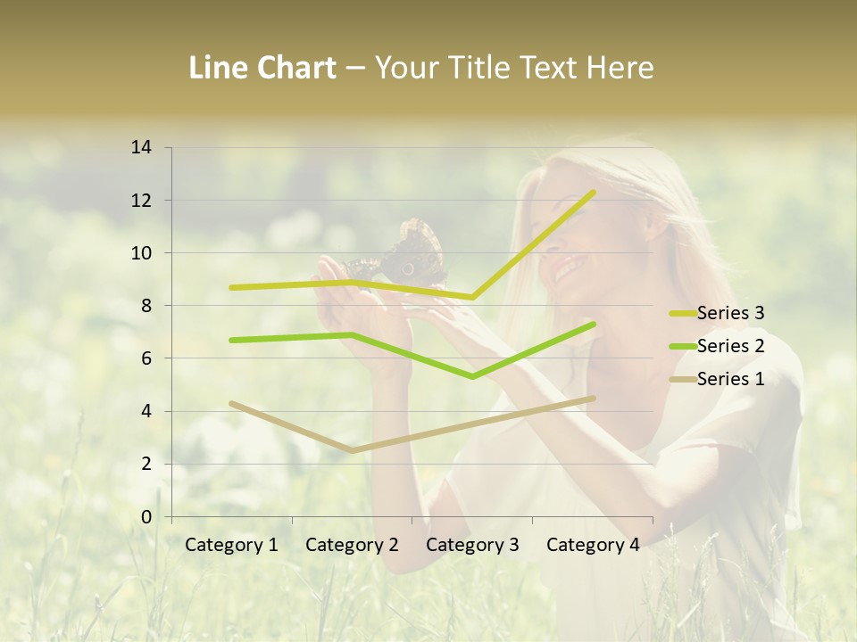 Grass Sunlight Beauty PowerPoint Template
