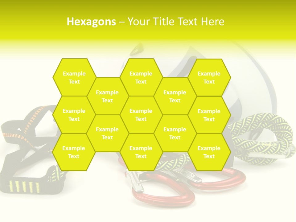 Kletterpark Haken Alpen PowerPoint Template