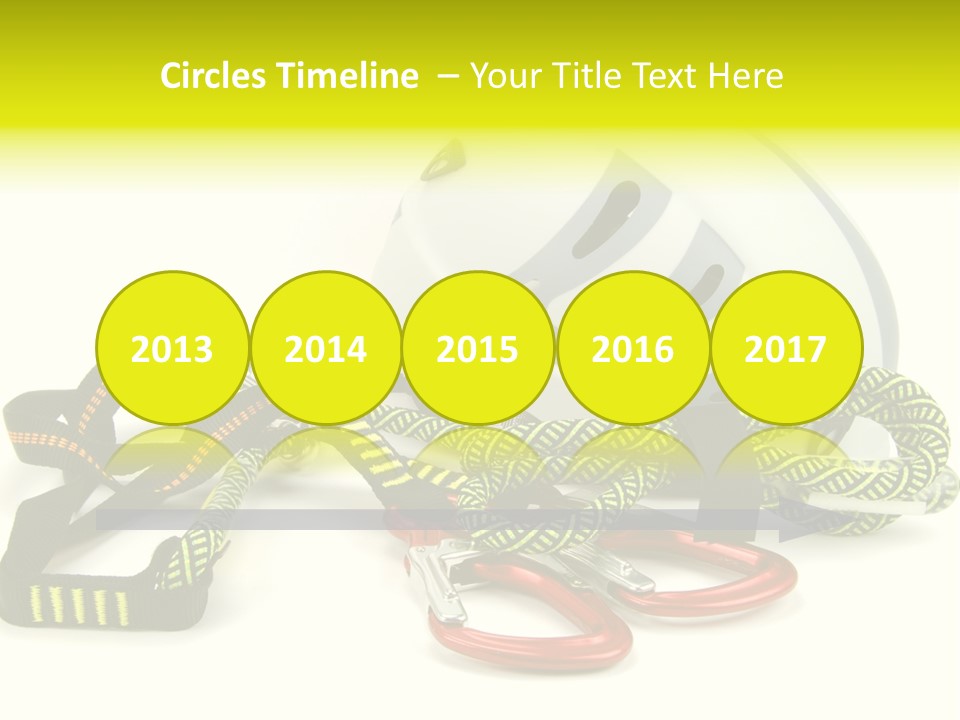 Kletterpark Haken Alpen PowerPoint Template