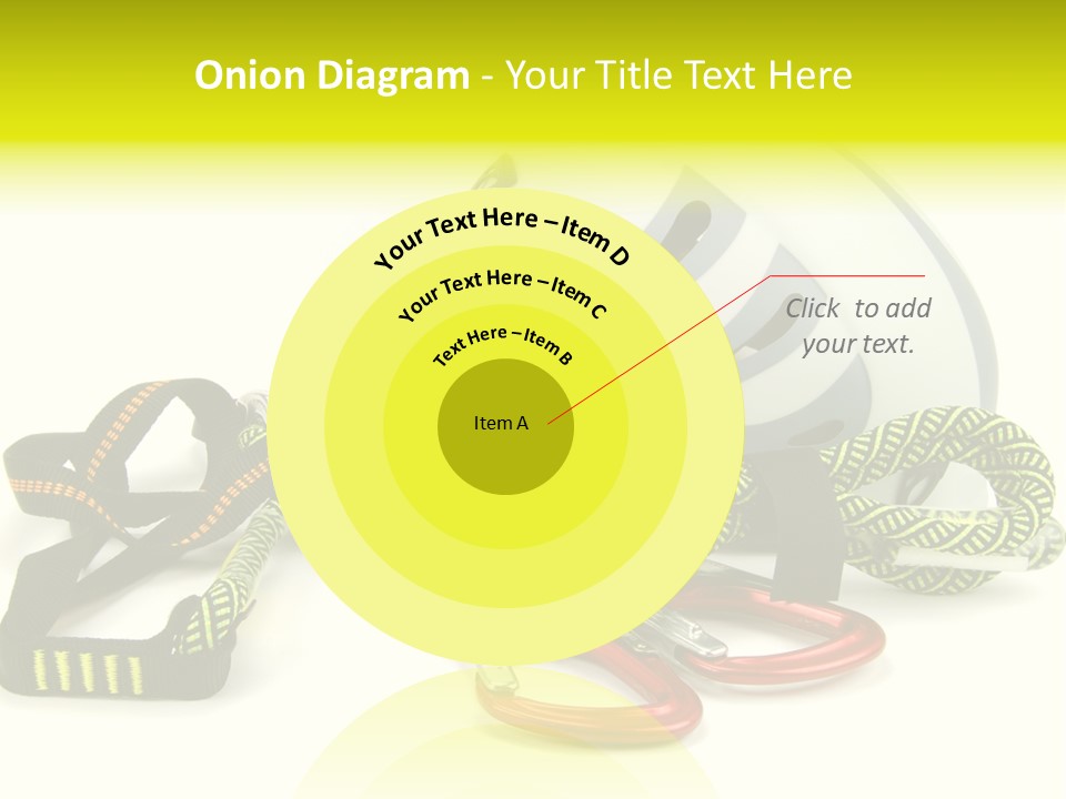 Kletterpark Haken Alpen PowerPoint Template