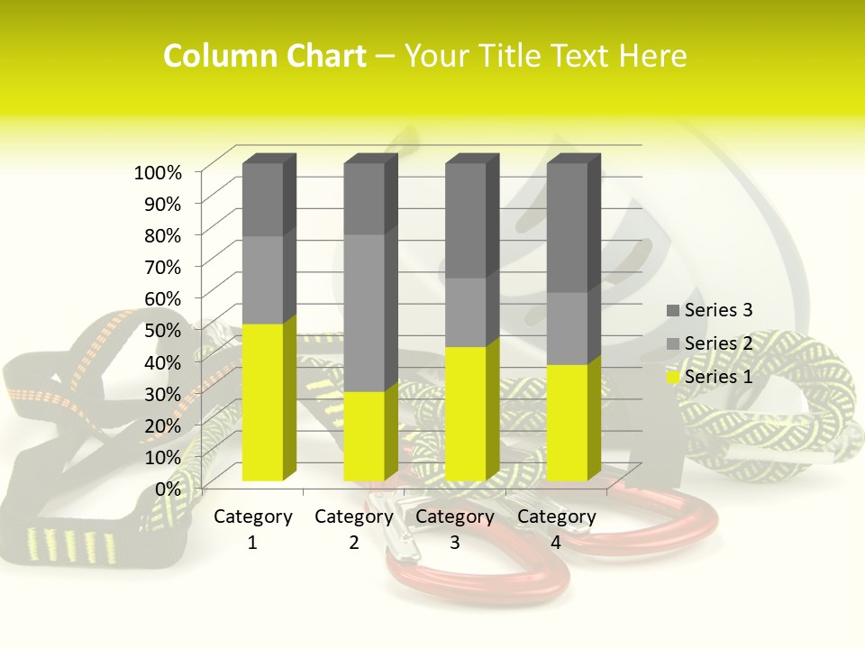 Kletterpark Haken Alpen PowerPoint Template