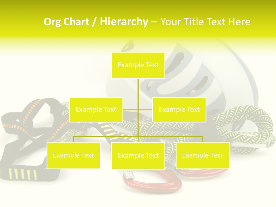 Kletterpark Haken Alpen PowerPoint Template