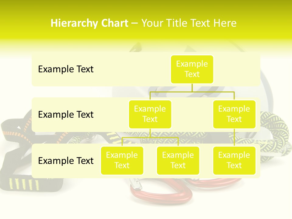 Kletterpark Haken Alpen PowerPoint Template