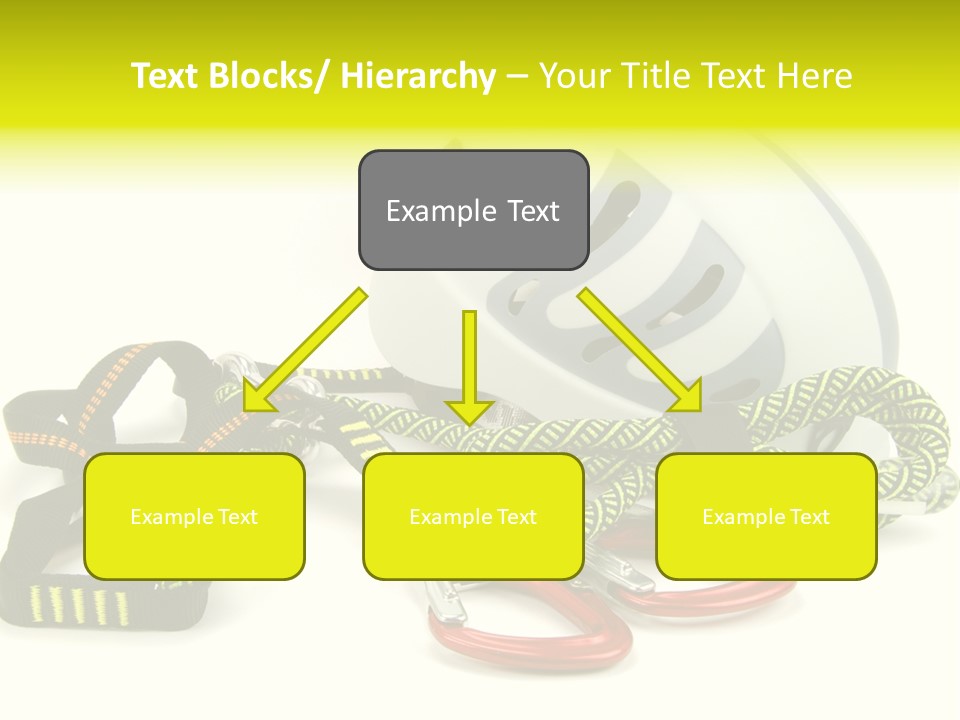 Kletterpark Haken Alpen PowerPoint Template