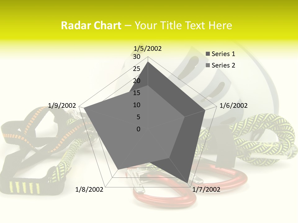 Kletterpark Haken Alpen PowerPoint Template