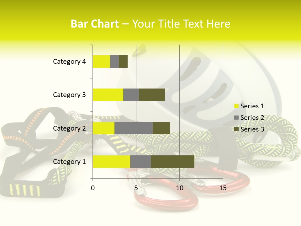 Kletterpark Haken Alpen PowerPoint Template
