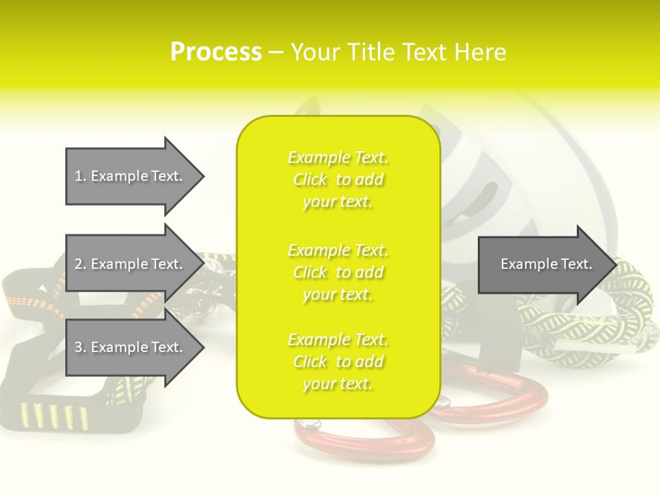 Kletterpark Haken Alpen PowerPoint Template