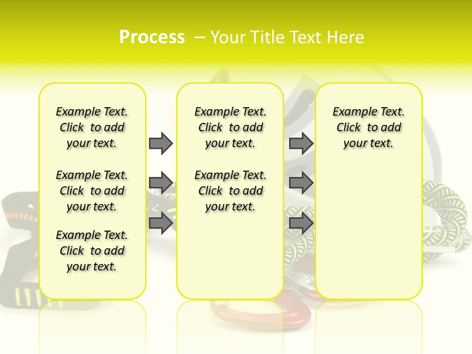 Kletterpark Haken Alpen PowerPoint Template