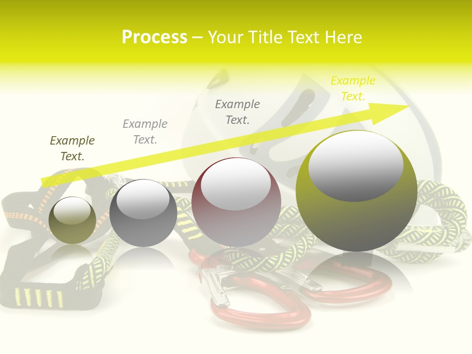 Kletterpark Haken Alpen PowerPoint Template