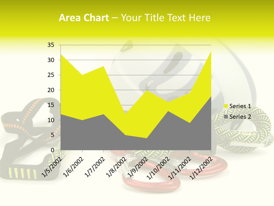 Kletterpark Haken Alpen PowerPoint Template