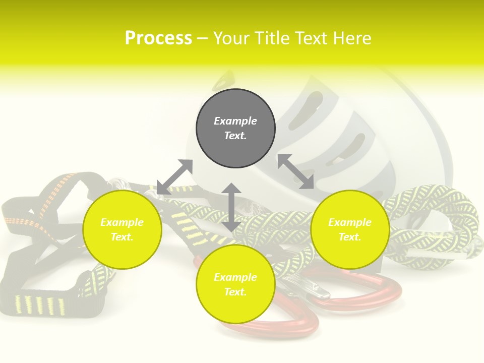 Kletterpark Haken Alpen PowerPoint Template