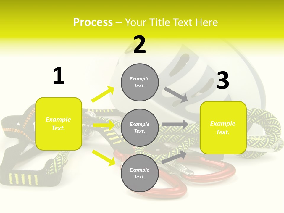 Kletterpark Haken Alpen PowerPoint Template