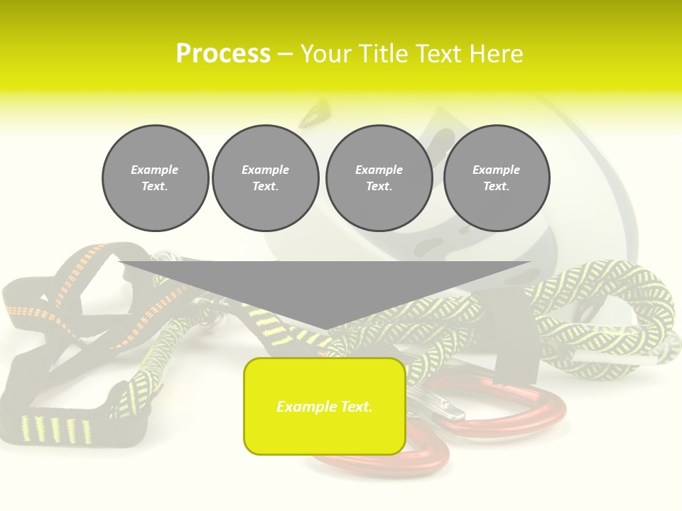 Kletterpark Haken Alpen PowerPoint Template