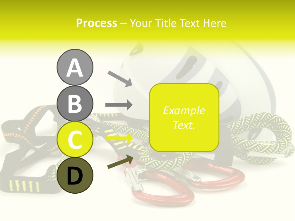 Kletterpark Haken Alpen PowerPoint Template