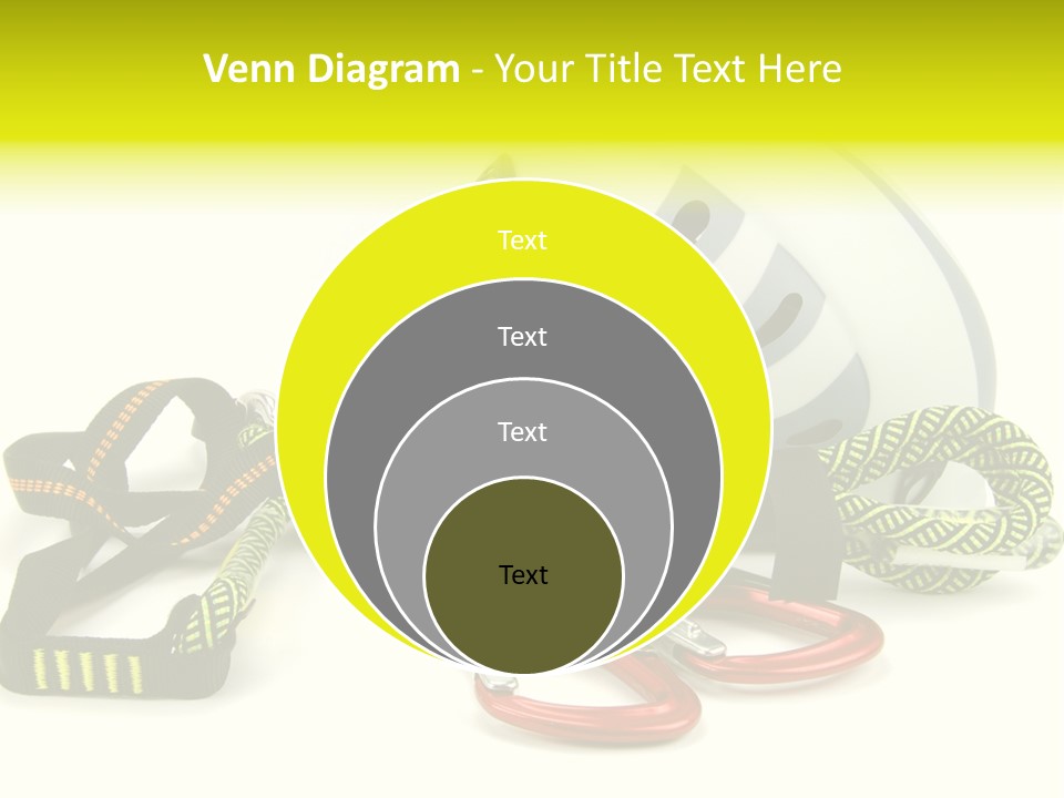 Kletterpark Haken Alpen PowerPoint Template