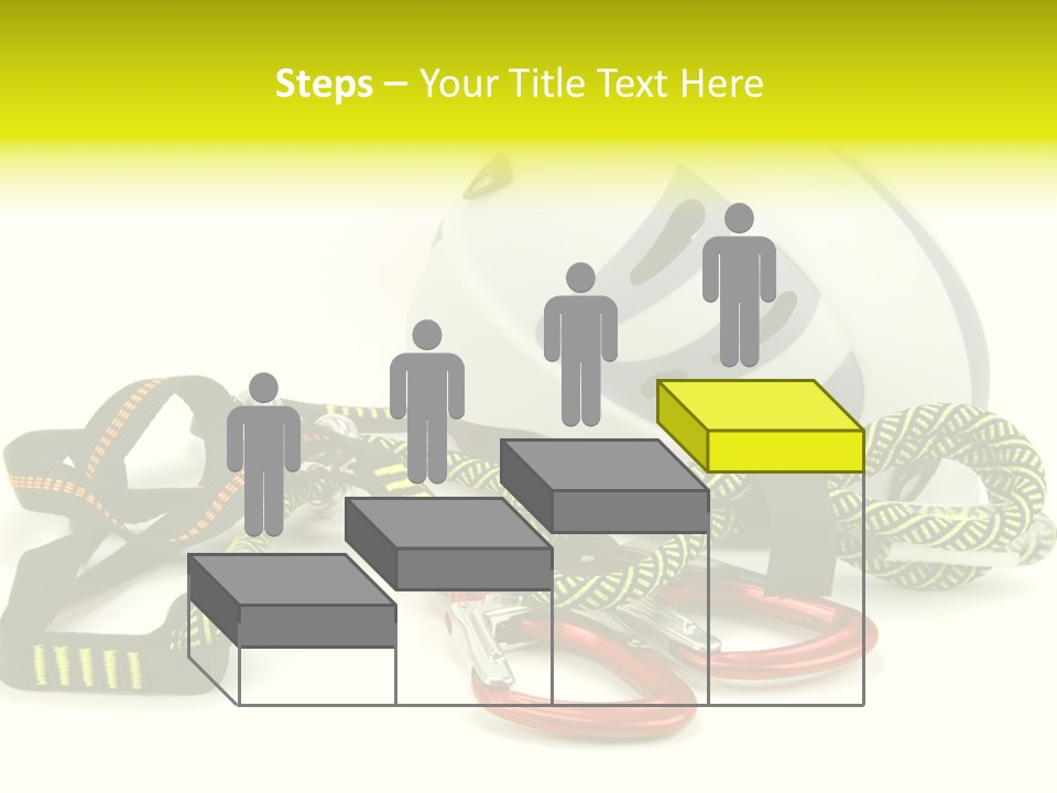 Kletterpark Haken Alpen PowerPoint Template