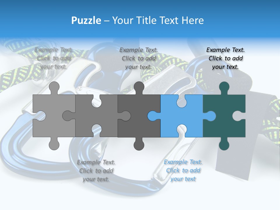 Felsen Sichern Freizeit PowerPoint Template