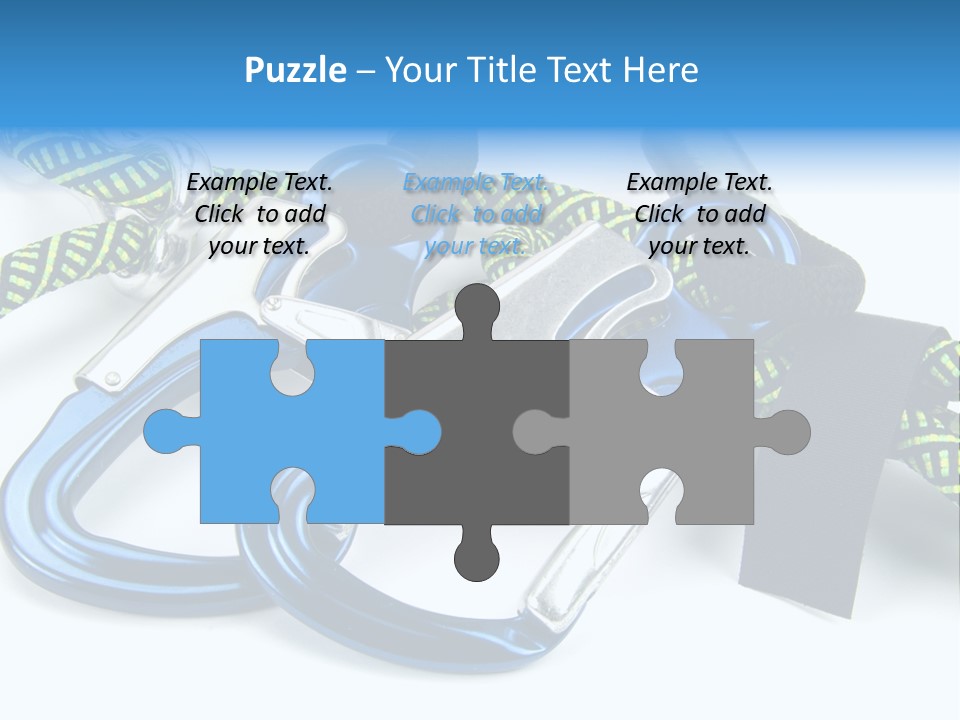 Felsen Sichern Freizeit PowerPoint Template